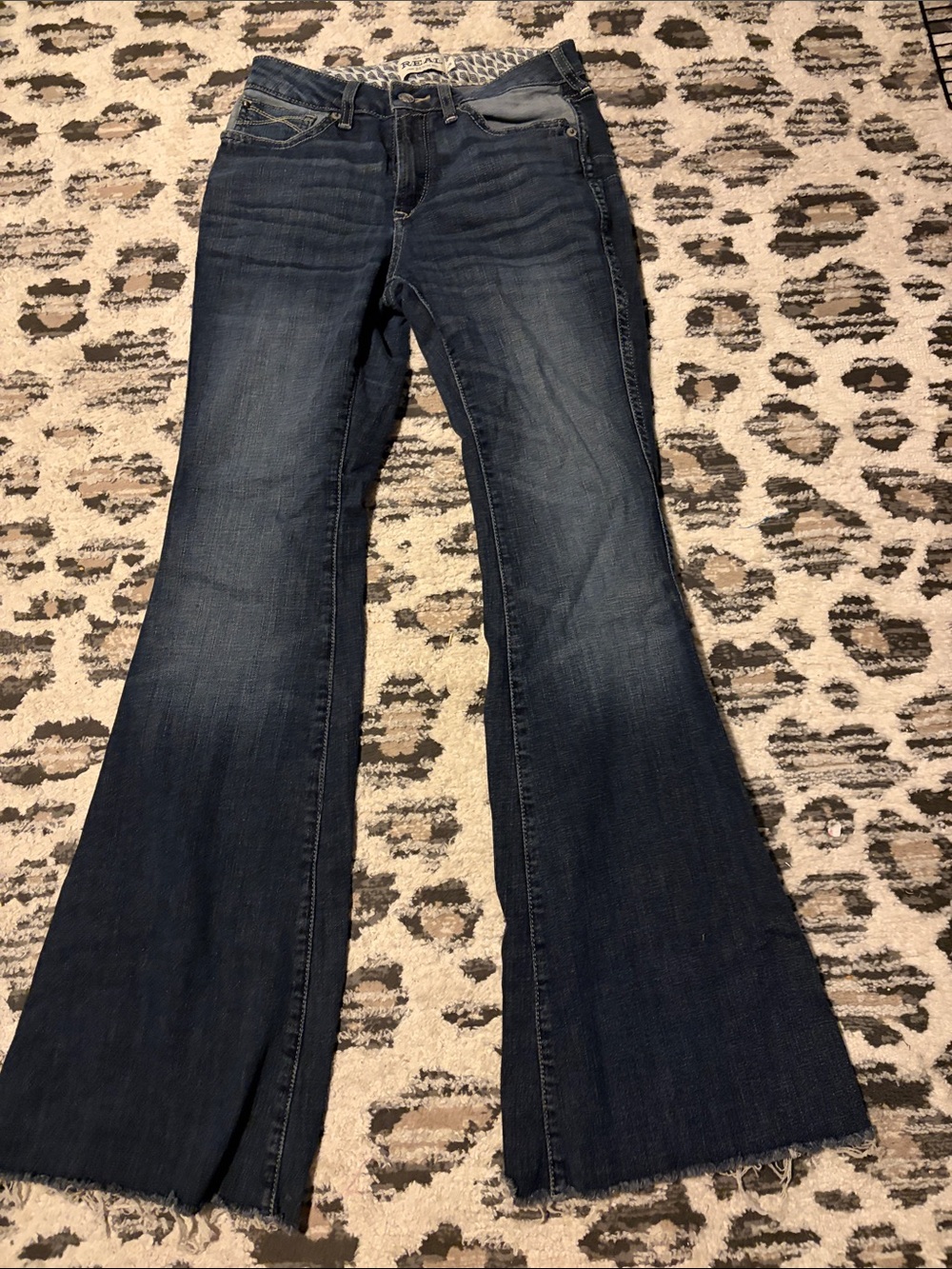Ariat Dark Blue Flare Jeans